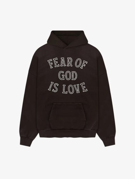 Fear of God Essentials Is Love Hoodie premium oversized pullover streetwear hoodie