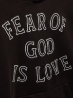Fear of God Essentials Is Love Hoodie oversized luxury streetwear pullover hoodie