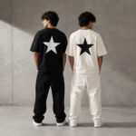 Essentials Star Print T-Shirt Unisex Streetwear