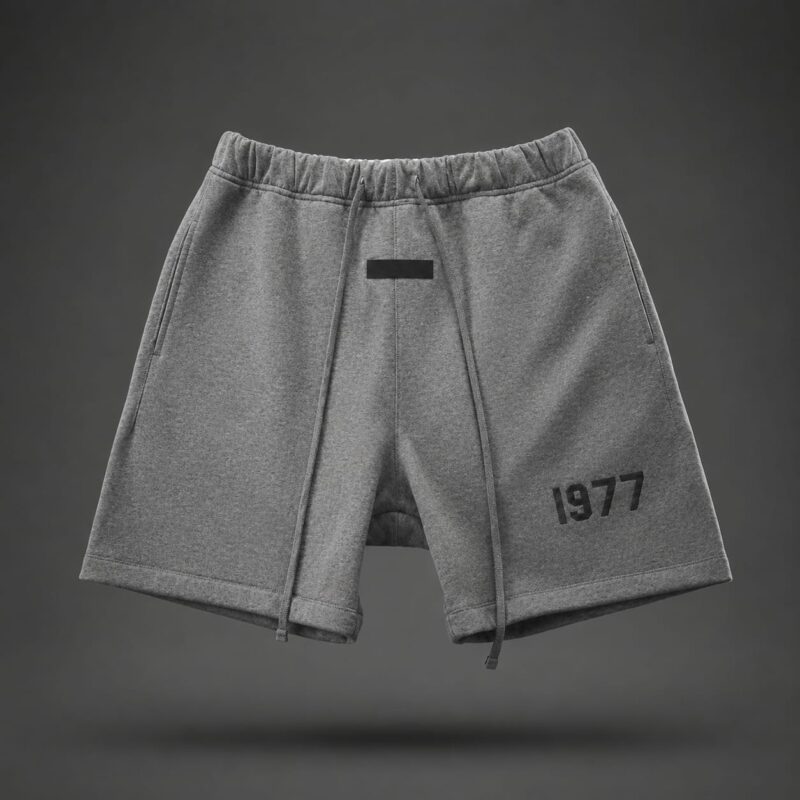 Fear of God Essentials 1977 Grey Shorts for Men & Women